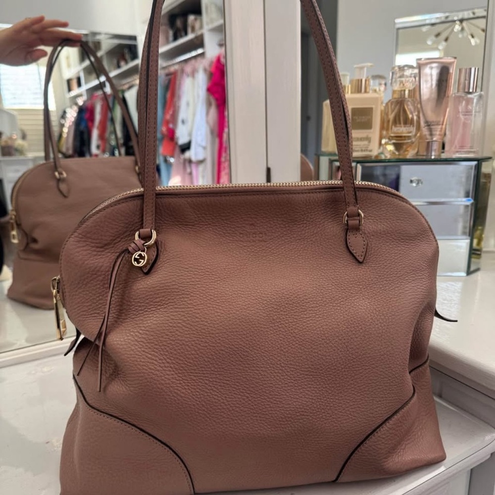 Gucci mauve Leather Women's Bag
